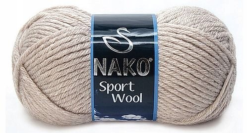 włóczka SPORT WOOL kolor 2167/ beż