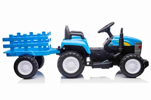 Traktor Z Przyczepą New Holland T7 Niebieski - Tory, garaże, parkingi - miniaturka - grafika 5