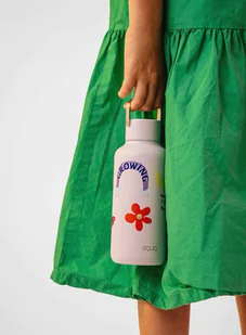 Butelka dziecięca Equa Stainless Steel Timeless 600 ml - flower - Kuchnia turystyczne i akcesoria - miniaturka - grafika 6
