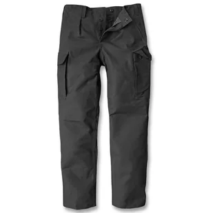 spodnie bojówki MOLESKINHOSE PREWASH SCHWARZ-12 - Spodnie męskie - miniaturka - grafika 1