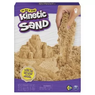 Kinetic Sand Sand piasek kinetyczny brązowy 2,5 kg # z wartością produktów powyżej 89zł! - Zabawki kreatywne - miniaturka - grafika 2