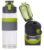 Shakery i bidony sportowe - Szklana butelka na wodę Casno Cross 500 ml - miniaturka - grafika 1