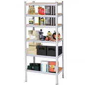 Szafy i regały magazynowe - Regał Metalowy Magazynowy 6 Półek 225X110X50 Cm 900 Kg Do Garażu, Piwnicy - miniaturka - grafika 1