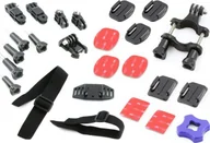 Akcesoria do kamer sportowych - Xrec Zestaw montażowy 26w1 Uchwyt do GoPro HERO 1/2/3/3+/4 - miniaturka - grafika 1