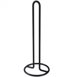 Excellent Houseware Stojak na ręczniki papierowe czarny 33cm - Ręczniki - miniaturka - grafika 1