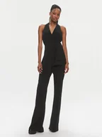 Kombinezony - Pinko Kombinezon 103047 7624 Czarny Regular Fit - miniaturka - grafika 1
