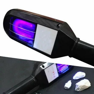 Latarka LED UV 254nm Krótkofalówka Przenośna ładowalna lampa ultrafioletowa USB do geologii Mineralogia Kamień szlachetny - Latarki - miniaturka - grafika 1