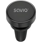 Uchwyty samochodowe do telefonów - SAVIO Uchwyt na telefon SAVIO CH-02 Czarny SAVCH-02 - miniaturka - grafika 1