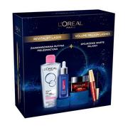 Zestawy kosmetyków damskich - Loreal L&#039;Oreal Revitalift XMASS - zestaw (Serum 30ml+Krem na dzień 50ml+Płyn micelarny 200ml+Maskara 1szt) - miniaturka - grafika 1