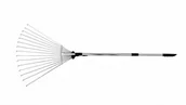 Grabie i motyki - Aw Grabie Wachlarzowe Druciane Regulowane Stal Nierdzewna - miniaturka - grafika 1