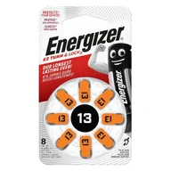 Baterie i akcesoria - Energizer 8 x baterie do aparatów słuchowych 13 EN90 - miniaturka - grafika 1