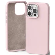 Etui i futerały do telefonów - Etui MERCURY Silicone do Apple iPhone 16 Pro Max Różowo-piaskowy - miniaturka - grafika 1