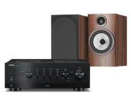 Zestawy stereo - Yamaha R-N800A (czarny) + 706 S3 (mokka) - miniaturka - grafika 1