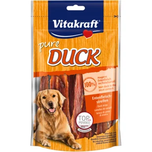 VITAKRAFT DUCK  paski mięsne z kaczką dla psa 80g - Przysmaki dla psów - miniaturka - grafika 1