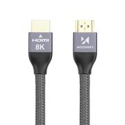 Kable - Wozinsky Wozinsky kabel HDMI 2.1 8K 60 Hz 48 Gbps / 4K 120 Hz / 2K 144 Hz 5m srebrny (WHDMI-50) WHDMI-50 - miniaturka - grafika 1