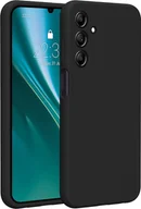 Etui i futerały do telefonów - Etteri Nakładka Etteri Silicone Case do Samsung Galaxy A25 5G global czarna - miniaturka - grafika 1