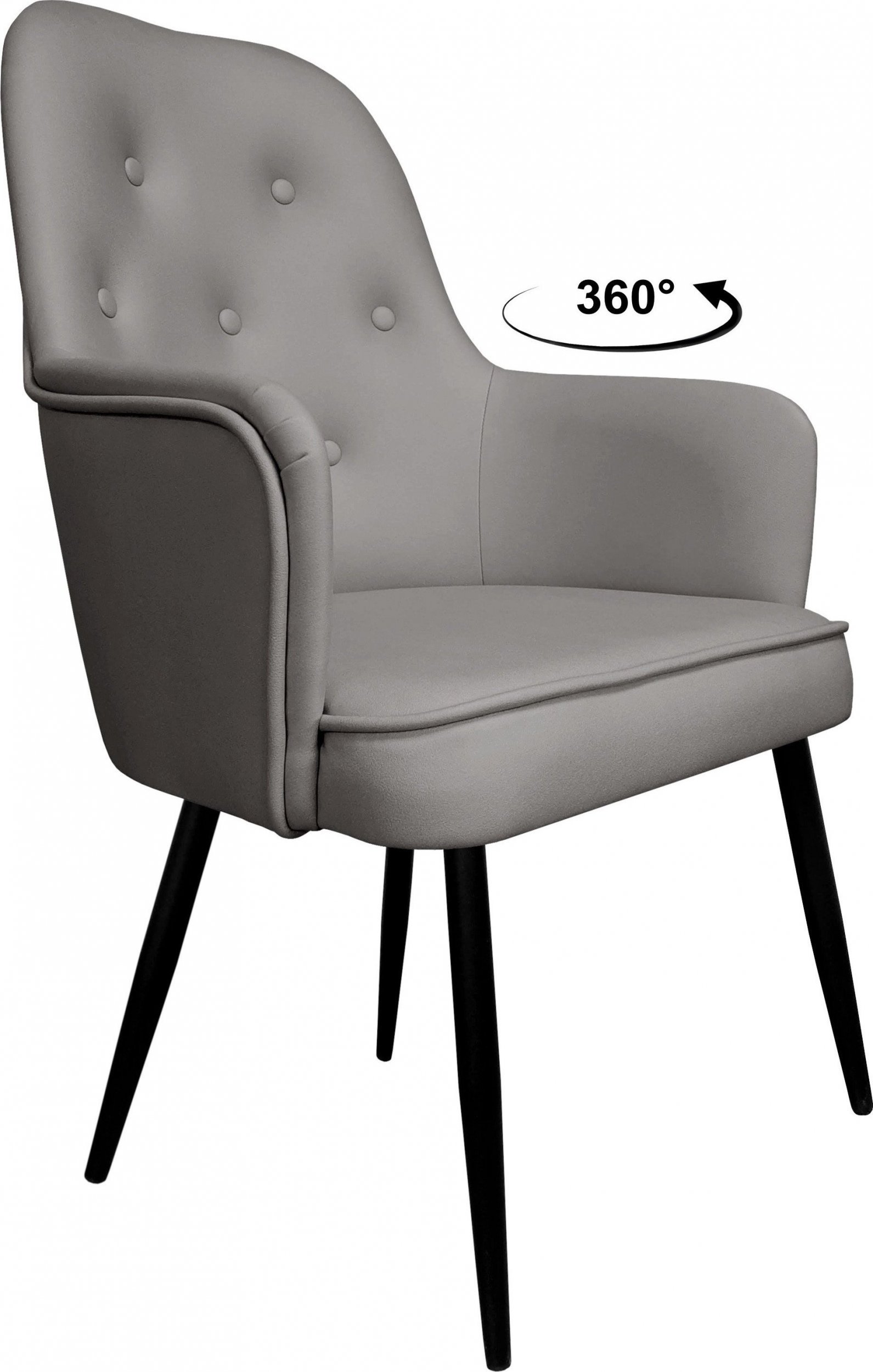 Atos Krzesło obrotowe SARA noga czarna Vega83