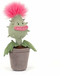 MASKOTKA JELLYCAT Mięsożerna roślina - Kwiat w doniczce Priscilla - Maskotki i pluszaki - miniaturka - grafika 1