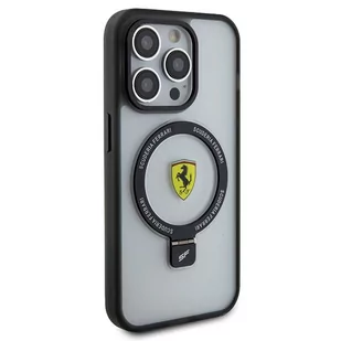 Ferrari FEHMP15LUSCAH iPhone 15 Pro 6.1" transparent hardcase Ring Stand 2023 Collection MagSafe - Etui i futerały do telefonów - miniaturka - grafika 4