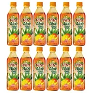Soki i napoje niegazowane - Vita Aloe Napój z aloesem 38% Mango Zestaw 12 x 500 ml - miniaturka - grafika 1