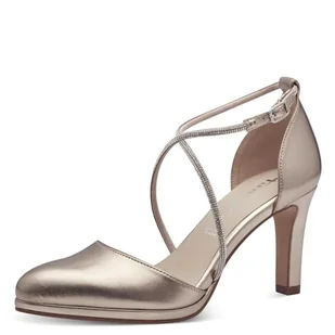 Tamaris Damskie czółenka 1-22450-42, jasne złoto, 42 EU, Light Gold, 42 EU - Czółenka - miniaturka - grafika 1