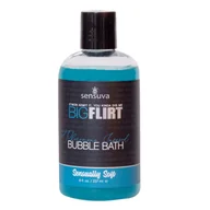 Kosmetyki do kąpieli - Sensuva Big Flirt Pheromone Infused Bubble Bath płyn do kąpieli z feromonami Sensually Soft 237ml - miniaturka - grafika 1