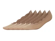 Skarpetki damskie - esmara® Skarpetki stopki damskie, 5 par (Ciemnobrązowy, 39-42) - miniaturka - grafika 1