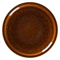 Talerze - PORCELANA RAK STONE Talerz płaski 16 cm bursztynowy - miniaturka - grafika 1