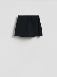 Reserved - Spódnico-szorty z wiskozą - czarny - Spodenki damskie - miniaturka - grafika 1