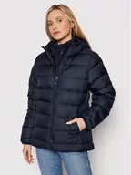 Kurtki damskie - Helly Hansen Kurtka puchowa Veste Duvet Svalbard 53502 Granatowy Regular Fit - miniaturka - grafika 1