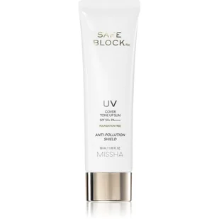 Missha MISSHA Safe Block Krem Ochronny SPF50 Rx Cover Tone Up Sun 50ml MISSHA-3486 - Balsamy i kremy do opalania - miniaturka - grafika 1