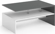 Ławy i stoliki kawowe - Vicco Stolik kawowy Amato, 90 x 42 cm, Antracyt/Biały - miniaturka - grafika 1