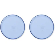 Miseczki i talerzyki dla dzieci - Liewood - Minimalistyczne Talerzyki Uma 2-Pak - Surf Blue - miniaturka - grafika 1