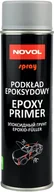 Chemia warsztatowa - NOVOL podkład epoksydowy spray 500ml szary - miniaturka - grafika 1