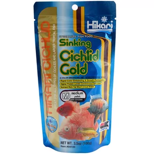 Hikari Cichlid Gold sinking medium 100g - Pokarm dla ryb - miniaturka - grafika 1
