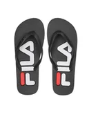 Klapki i japonki damskie - Fila Japonki Troy Slipper Wmn FFW0005.80010 Czarny - miniaturka - grafika 1