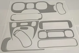 FIAT PANDA 3 OKLEINY NA KOKPIT DEKORY DESKI OKŁADZINY PULPIT TUNING FOLIA NAKLEJKI NAKŁADKI PANEL DESKA OKLEINA KOKPIT - Akcesoria motoryzacyjne - miniaturka - grafika 1