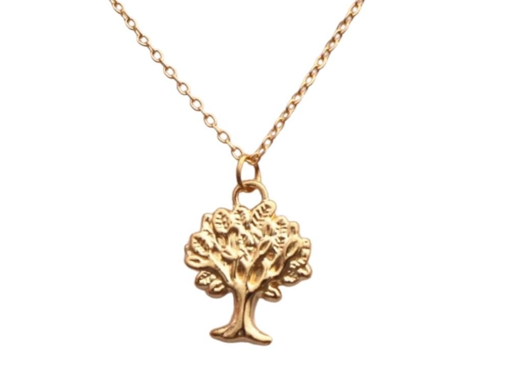 Naszyjnik celebrytka drzewko szczęścia