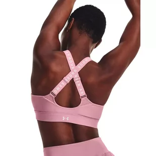 Biustonosz sportowy Under Armour Infinity High Bra Zip - Bielizna sportowa damska - miniaturka - grafika 6