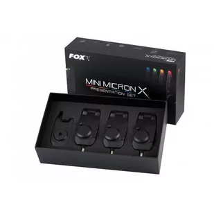 Sygnalizator brań Fox MINI MICRON X 3+1 - Inne akcesoria dla wędkarzy - miniaturka - grafika 1