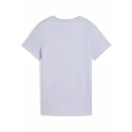 Koszulki sportowe damskie - Damska koszulka z logo ESS No. 1 PUMA Cool Weather Blue - miniaturka - grafika 1