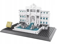 Klocki - KLOCKI KONSTRUKCYJNE WANGE 4212 FONTANNA DI TREVI RZYM 667 KLOCKÓW ZESTAW - miniaturka - grafika 1