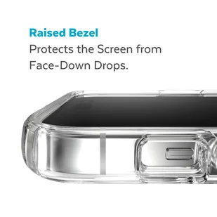 Speck Presidio Perfect-Clear - Etui iPhone 14 Pro z powłoką MICROBAN (Clear) - Etui i futerały do telefonów - miniaturka - grafika 1