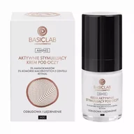 Kosmetyki pod oczy - Basiclab aminis krem aktywnie stymulujący pod oczy 18 ml - miniaturka - grafika 1