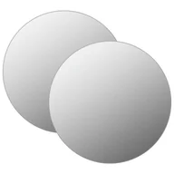 Lustra - vidaXL Lustra ścienne, 2 szt., 70 cm, okrągłe, szklane - miniaturka - grafika 1