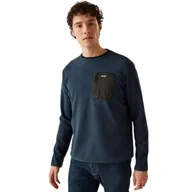 Bluzy męskie - Bluza polar męski Regatta Thompson granatowy-L - miniaturka - grafika 1