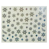 Sztuczne paznokcie i akcesoria - NAKLEJKI NA PAZNOKCIE SAMOPRZYLEPNE ŚWIĄTECZNE - miniaturka - grafika 1