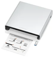 Adaptery i przejściówki - Satechi Aluminium do iMac USB-C USB-C, 3x USB-A, czytnik kart micro/SD, jack port srebrny - miniaturka - grafika 1
