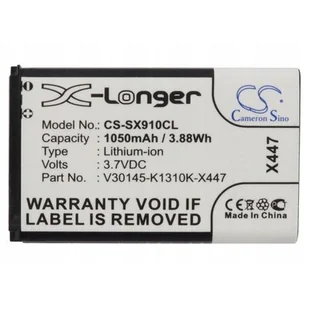 Cameron Sino Siemens Gigaset SL910 V30145-K1310K-X447 1050mAh 3.89Wh Li-Ion 3.7V Cameron Sino) - Akcesoria do telefonów stacjonarnych - miniaturka - grafika 1