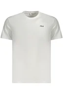 Koszulki męskie - KOSZULKA FILA Z KRÓTKIM RĘKAWEM MĘSKA BIAŁA - miniaturka - grafika 1